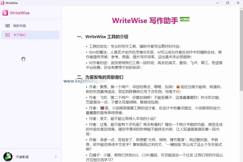 WriteWise AI小说网文写作工具_v1.0.3 绿色便携版