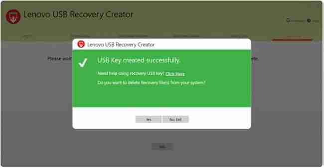 联想电脑在线识别根据机型下载工具 Lenovo USB Recovery Creator